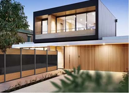 falagotti Solarzaun Hofeinfahrt