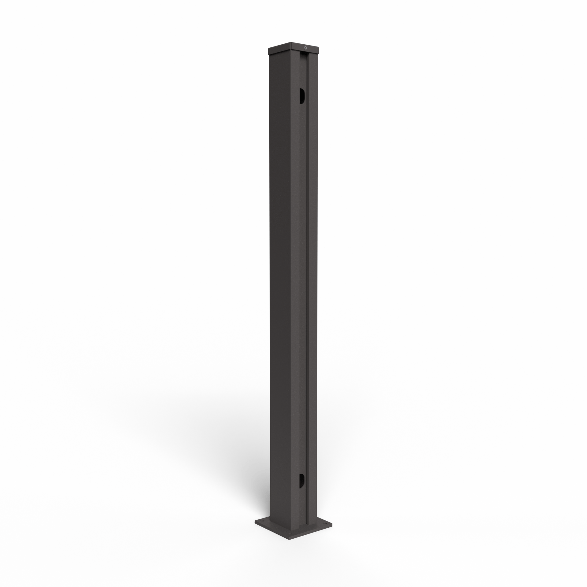 falagotti Zaunpfosten Ansicht 1 – Aluminiumpfosten für Solarzaun