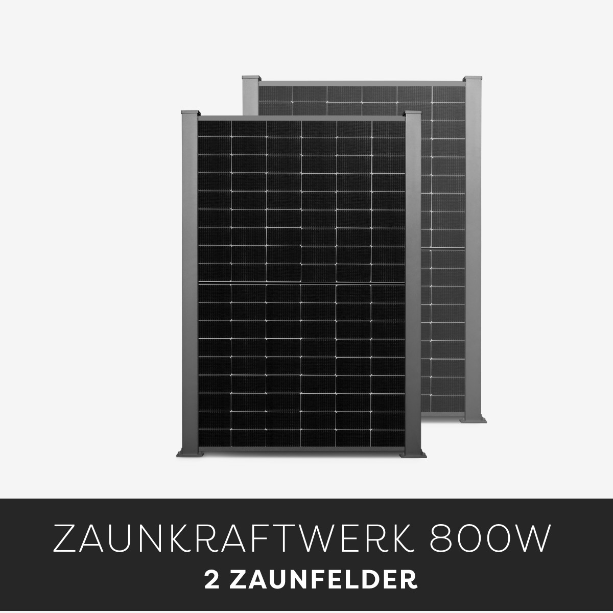 Efficienza Zaunkraftwerk 800W