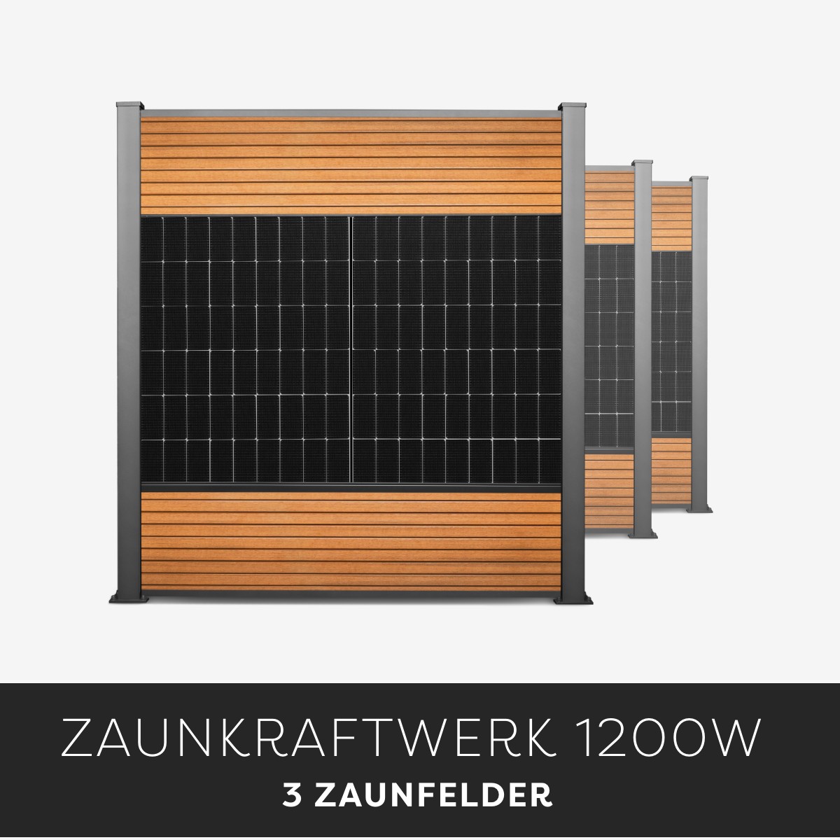 Eleganza Zaunkraftwerk 1200W